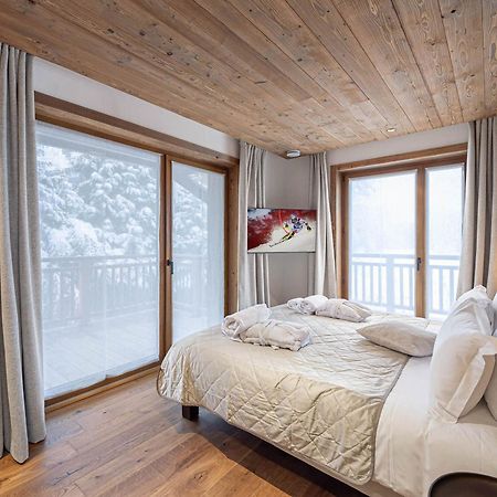 Вілла Chalet Luxe Avec Piscine, Sauna, Et Acces Facile Pistes Courchevel - Fr-1-568-27 Екстер'єр фото